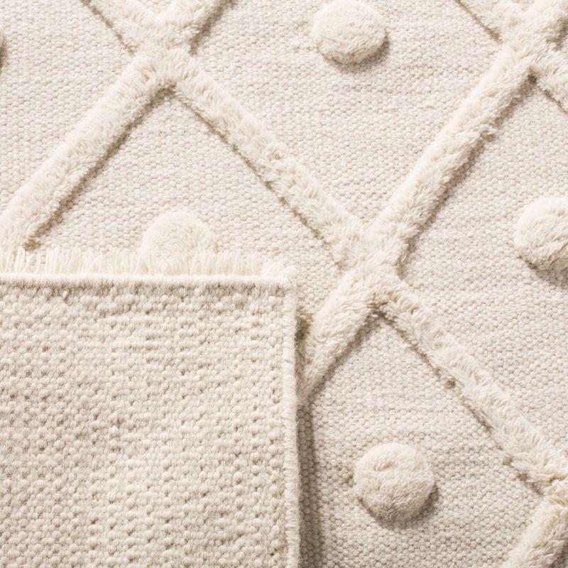 Kenya KNY952 Hand Knotted Accent Rug - Ivory - 2'x3' - Safavieh