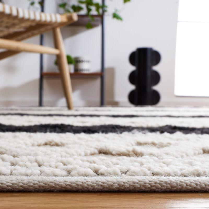 Flatweave Wool Geometric Rug