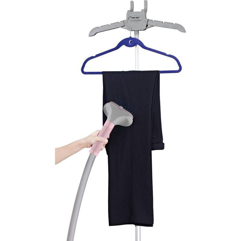 SALAV Salav Performance Series Single-Bar Garment Steamer with 360-Swivel Folding Adjustable Hanger