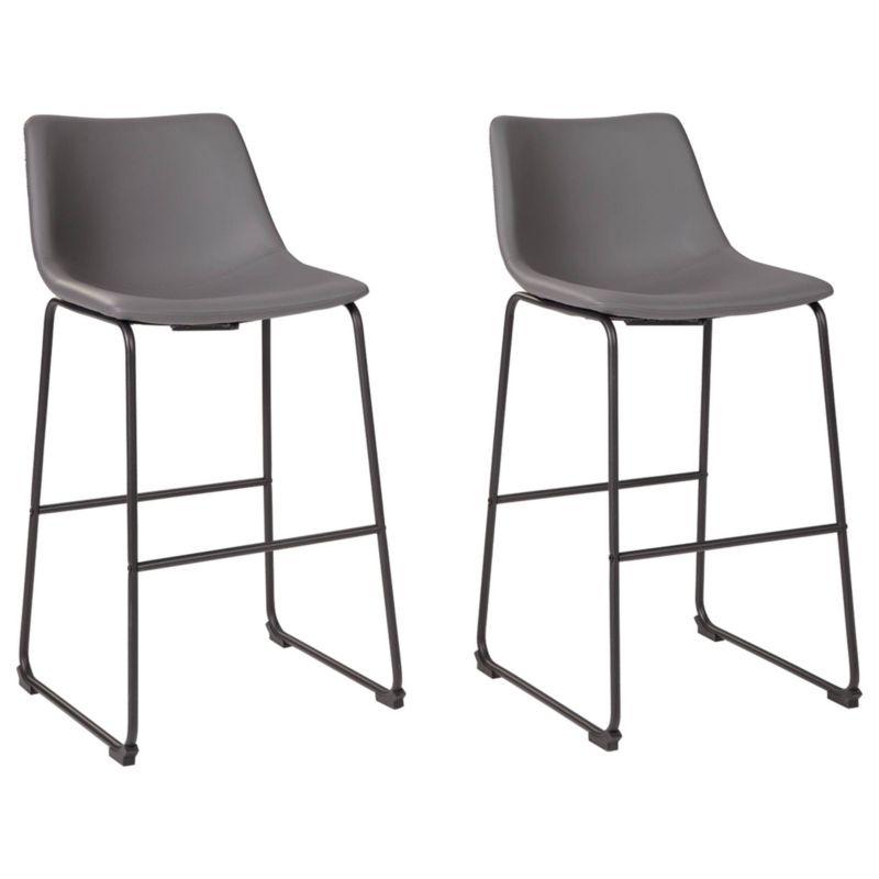 Centiar Pub Height Barstool Gray - Signature Design by Ashley