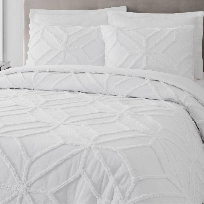 Trina Turk Tufted Chenille 3-Piece Duvet Cover Set