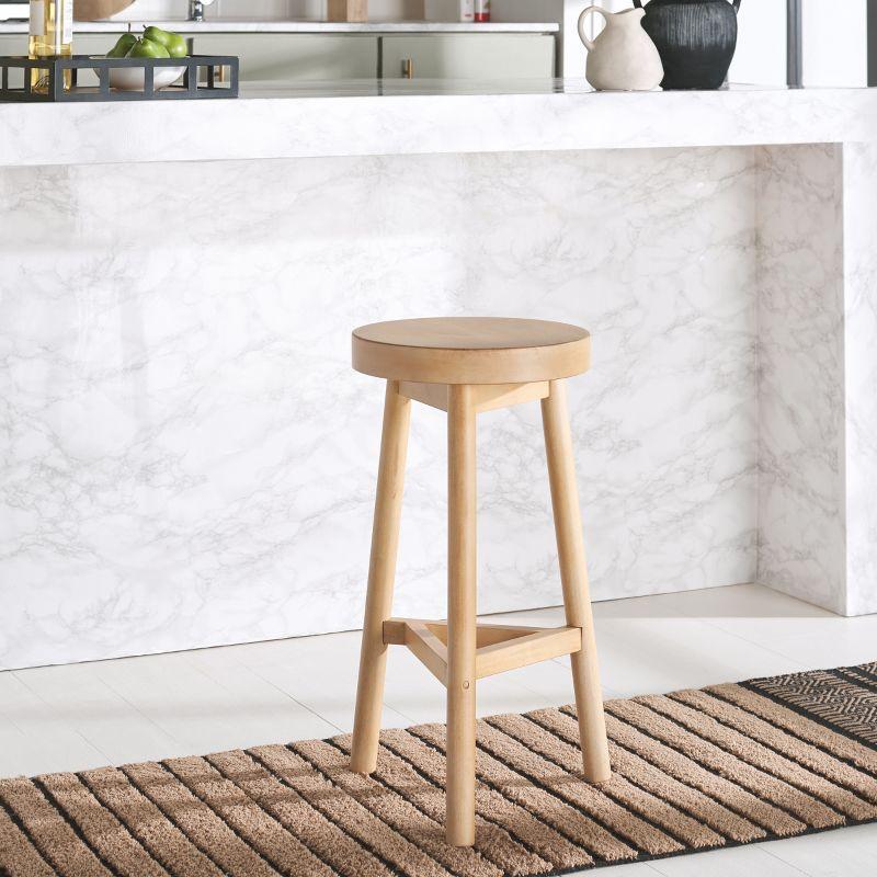 Andrius Counter Stool - Natural - Safavieh