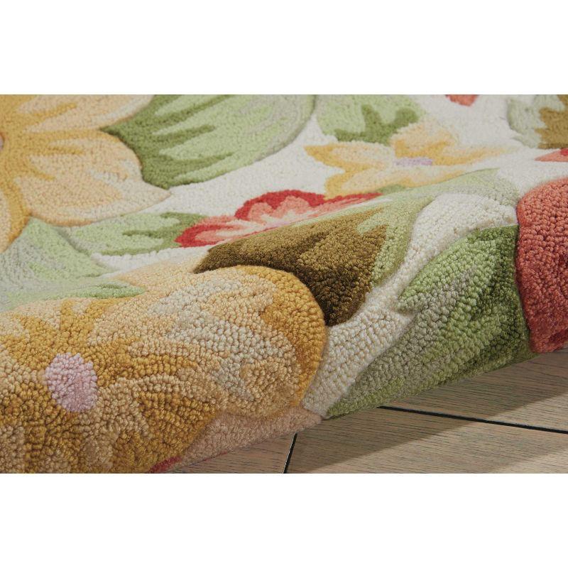 Nourison Fantasy Cream Area Rug