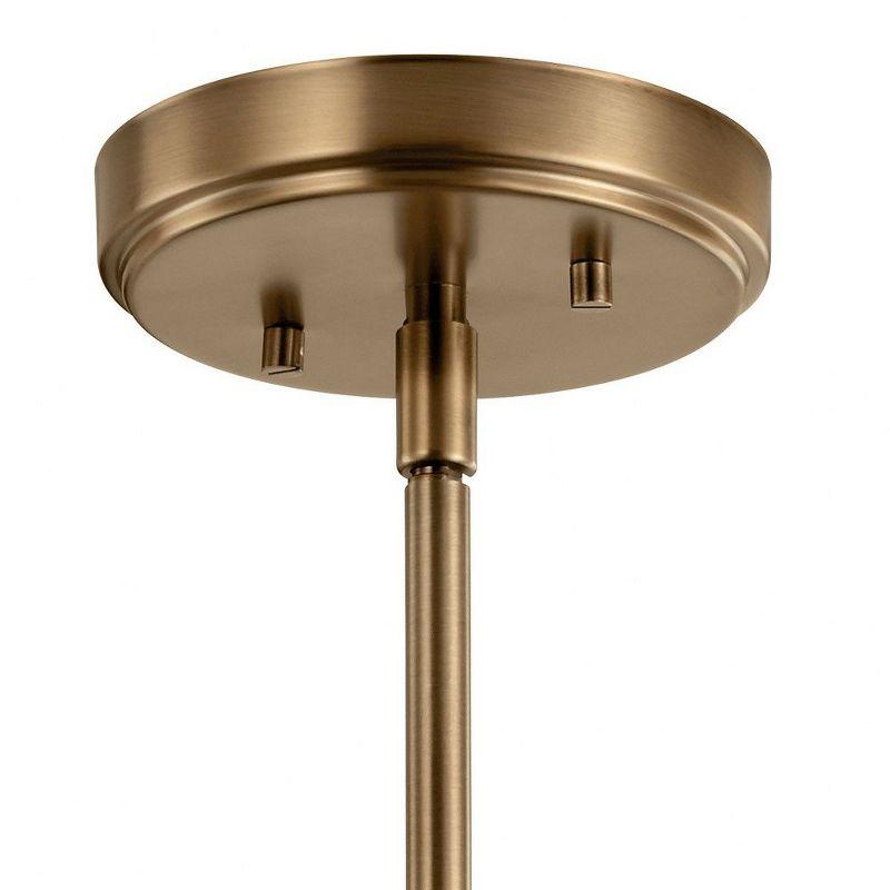 Kichler Lighting Aivian 1 - Light Pendant in  Weathered Brass