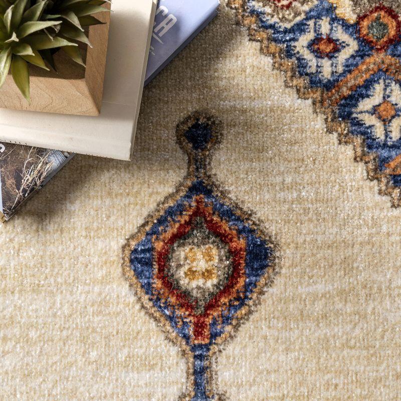 Nuloom Halley Floral Cardinal Medallion Indoor Area Rug, 3' x 5'