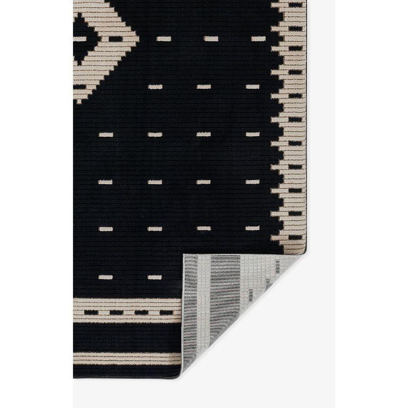 Momeni Noho Levi Machine Loomed Rug Black