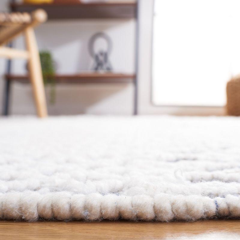 Casablanca CSB276 Hand Woven Indoor Area Rug - Blue/Ivory - 8'x10' - Safavieh