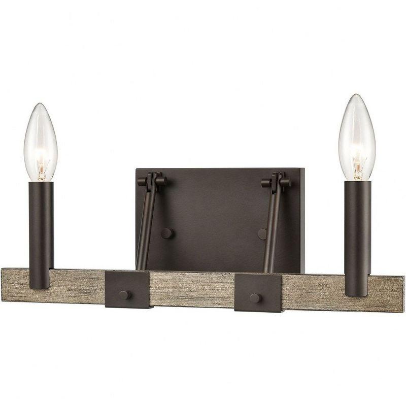 Gracie Oaks Alyanna 2 - Light Dimmable Vanity Light