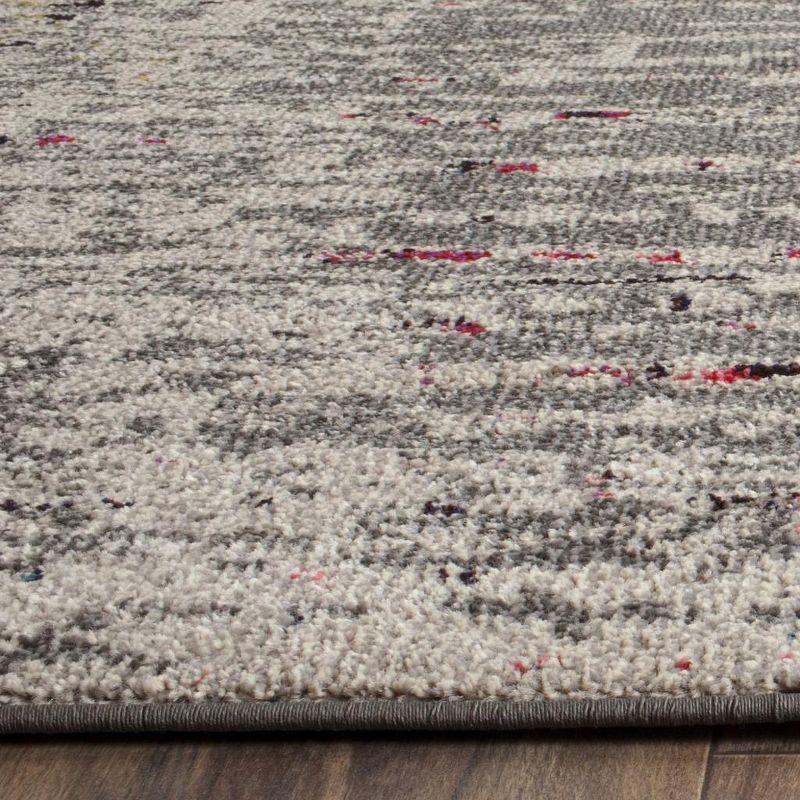 Monaco MNC209 Power Loomed Indoor Area Rug - Grey/Ivory - 8'x11' - Safavieh.