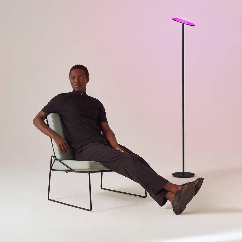 Brightech Sky Colors 69 in. RGB Modern LED Floor Lamp