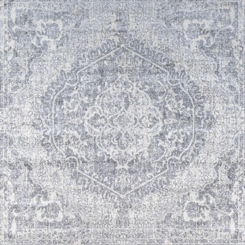 Modern Persian Vintage Medallion Runner Rug - JONATHAN Y