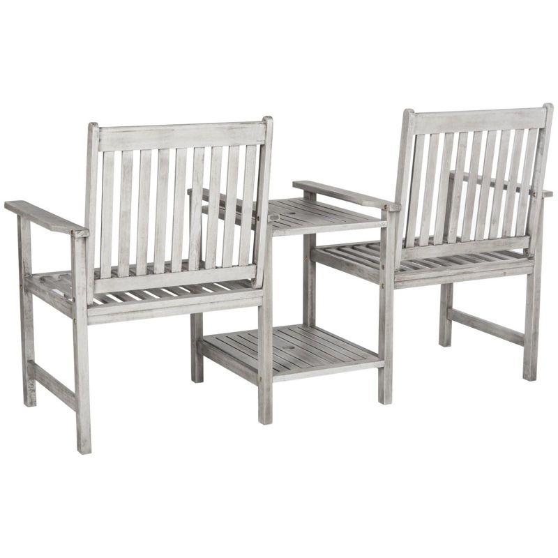 Brea Twin Seat Bench  - Safavieh