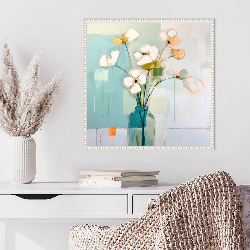 Amanti Art Flowers on the Window I by Irena Orlov Framed Wall Art Print