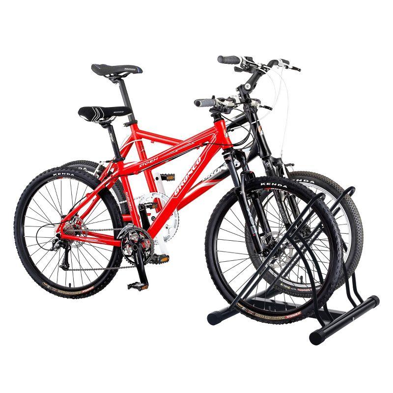 Leisure Sports Bike Stand for Two Bikes - Black