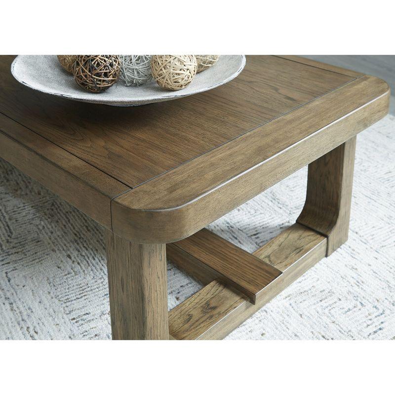 Signature Design by Ashley Casual Cabalynn Coffee Table, Light Brown