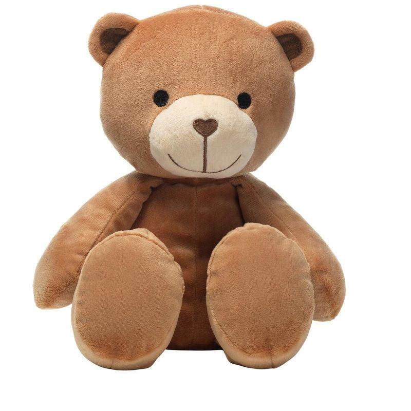 Bedtime Originals Plush Bear Stuffed Animal & Fox Baby Blanket Gift Set