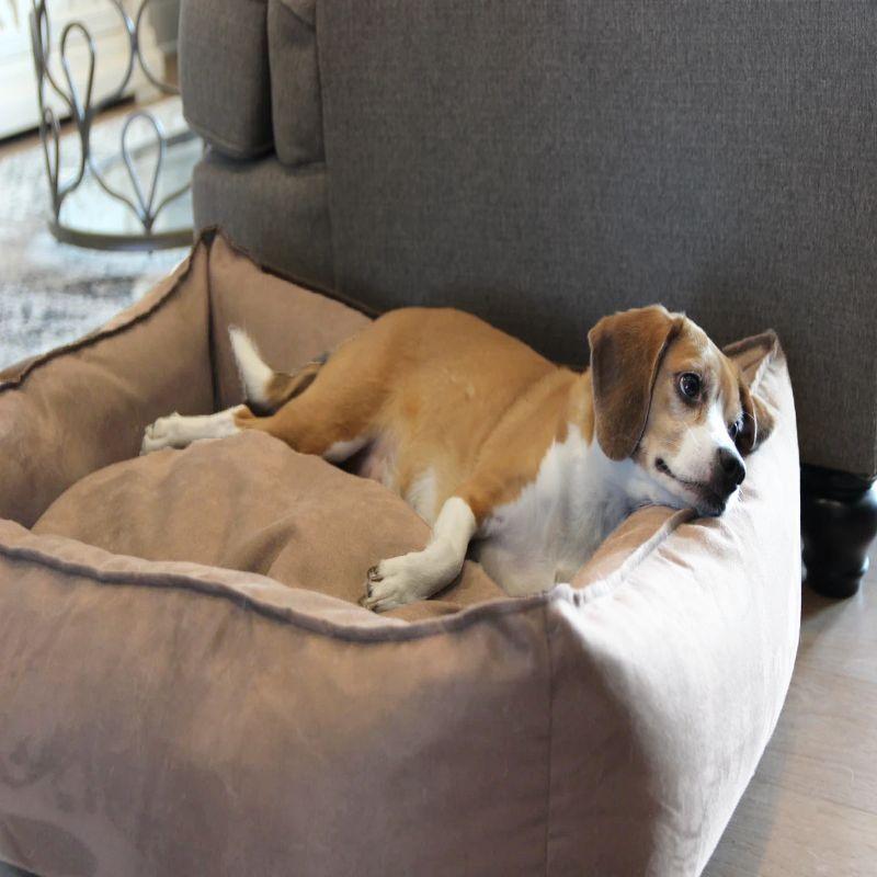 BuddyRest Faux Suede Pet Bed