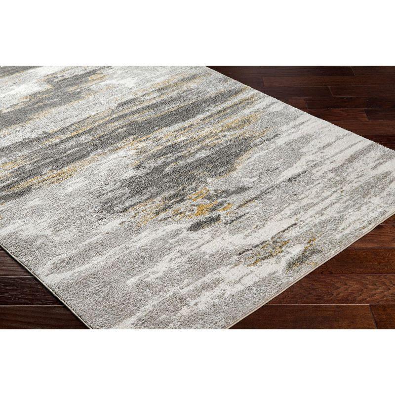 Hauteloom Derex Abstract Gray Rug