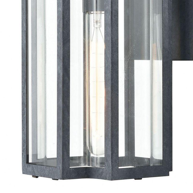 Elk Home Bianca 1 - Light Wall Light in  Aged Zinc