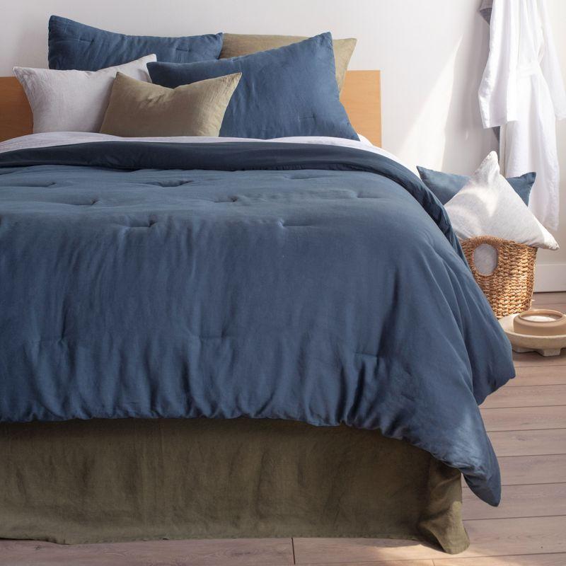 100% French Linen Bedskirt | BOKSER Home