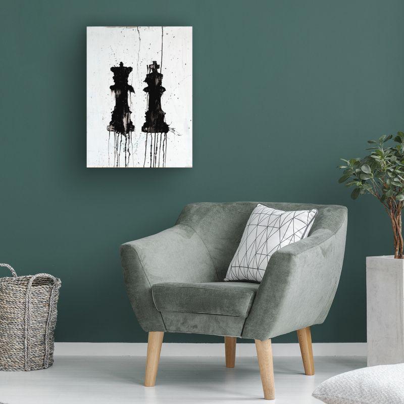 Trademark Fine Art Modern & Contemporary " Chess Pieces V " by Kent Youngstrom