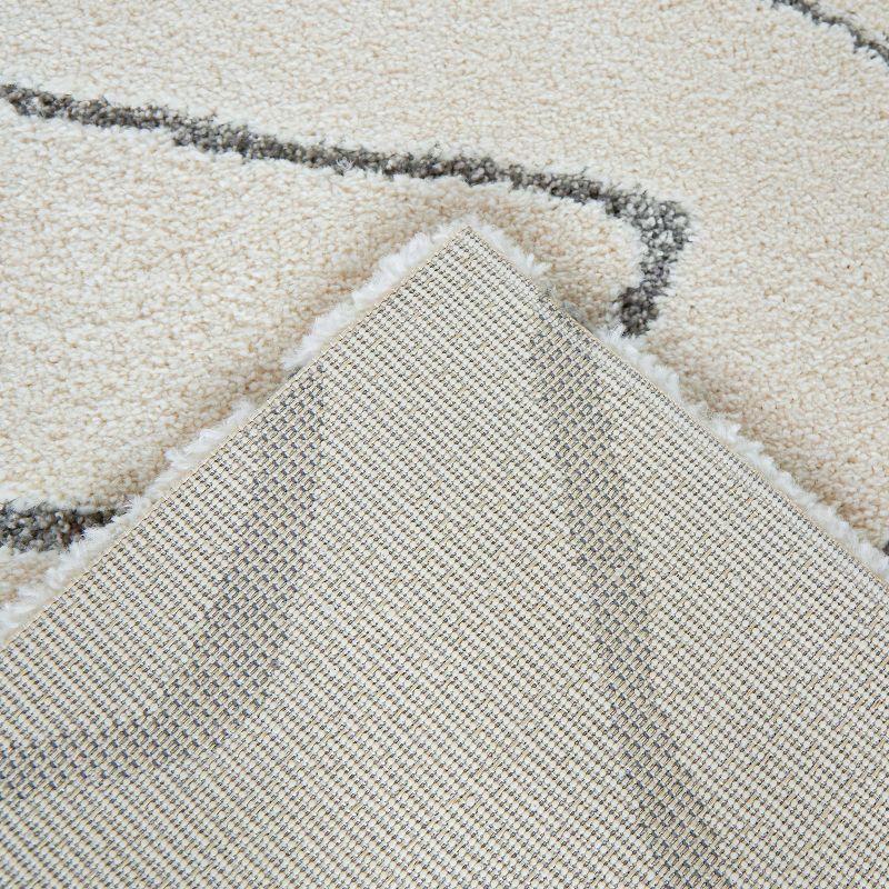 5'3"x7' Tanya Abstract Kids' Area Rug Gray - Balta Rugs