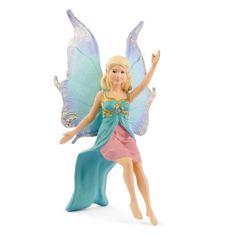 Schleich Fairy in Flight on Winged Lion Animal Figure