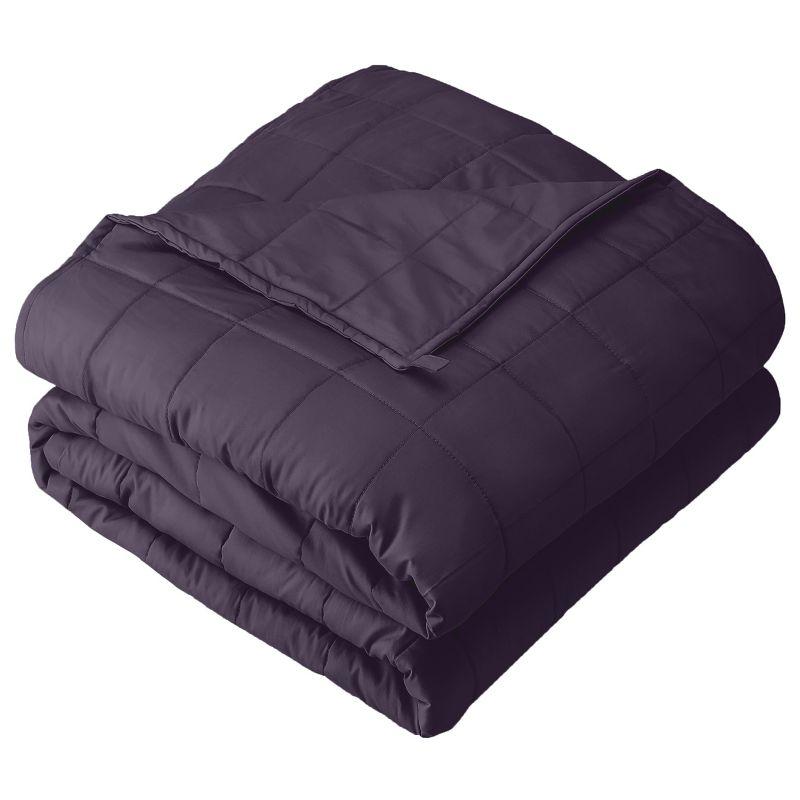 Bare Home Cotton Twill Weighted Blanket