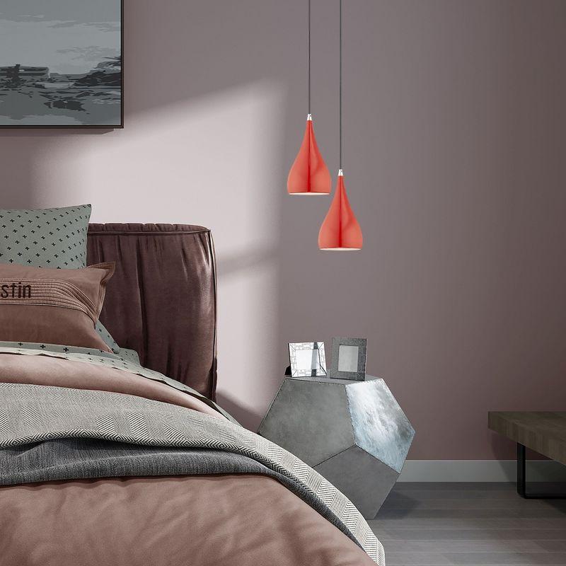 Schultz Single Light Metal Dimmable Pendant
