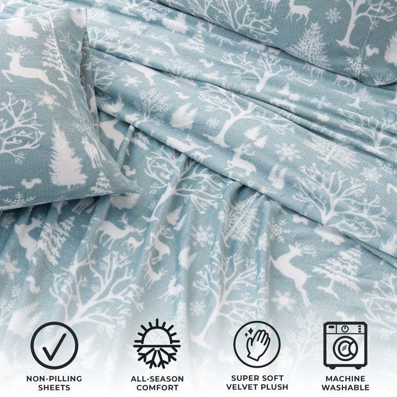 FreshFolds Ultra Soft Micro Plush Velvet Solid Sheet Sets