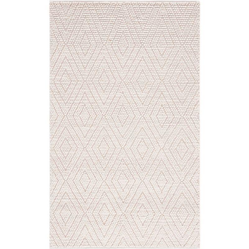 Natura NAT224 Hand Woven Indoor Area Rug - Ivory - 4'x6' - Safavieh