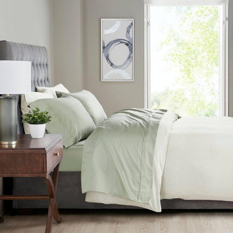 Madison Park 525 Thread Count 525 Thread Count Cotton Blend Sheet Set