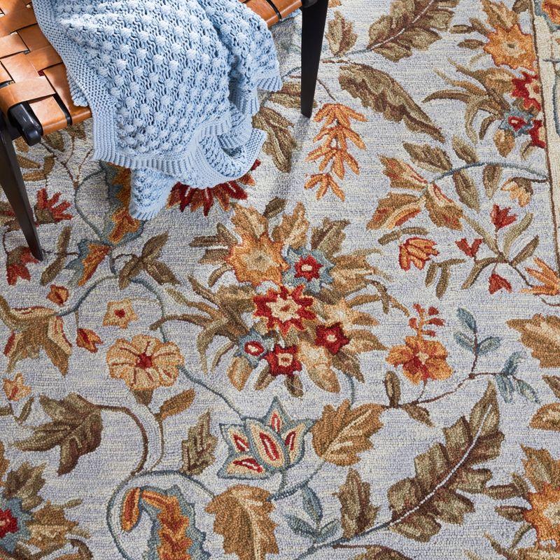 Chelsea HK141 Handmade Runner Rug - 2'6"x20' - Light Blue - Safavieh
