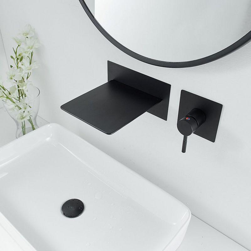 Wall Mounted Optional Single-handle Bathroom Faucet