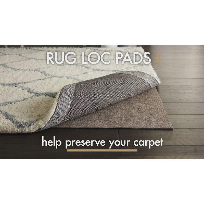 Superior Grip Dual Sided Grey Rug Pad 70" x 96"