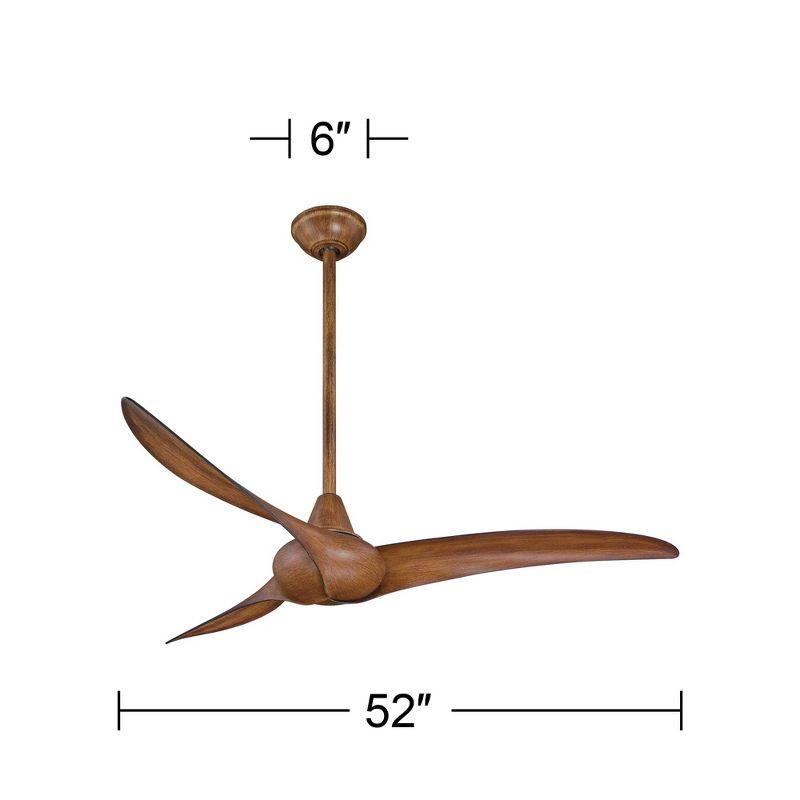 52" Wave 3 - Blade Propeller Ceiling Fan with Remote Control