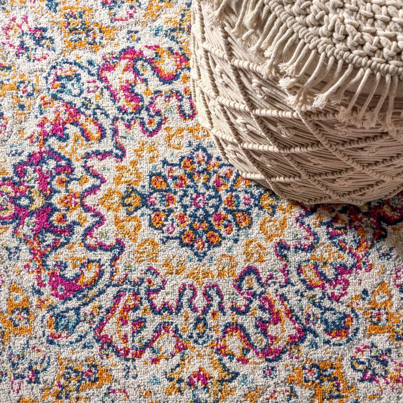 Bohemian FLAIR Boho Vintage Medallion Area Rug - JONATHAN Y