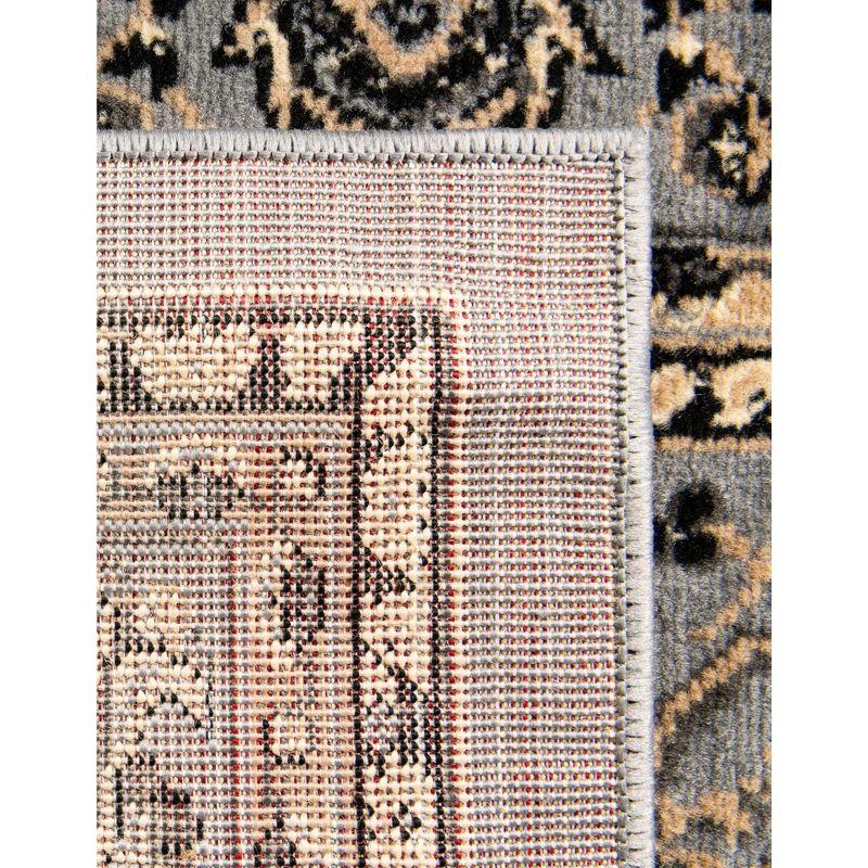Unique Loom 9' 0 x 12' 2 Sialk Hill Washington Gray Area Rug