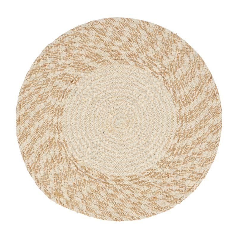 Saro Lifestyle Hand Braided Design Placemats (Set of 4)