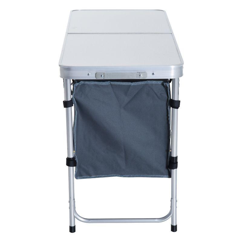 47.2'' Rectangular Adjustable Folding Table