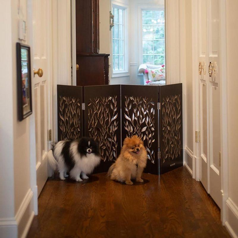 Tucker Murphy Pet™ Delgado Wood Free Standing Pet Gate