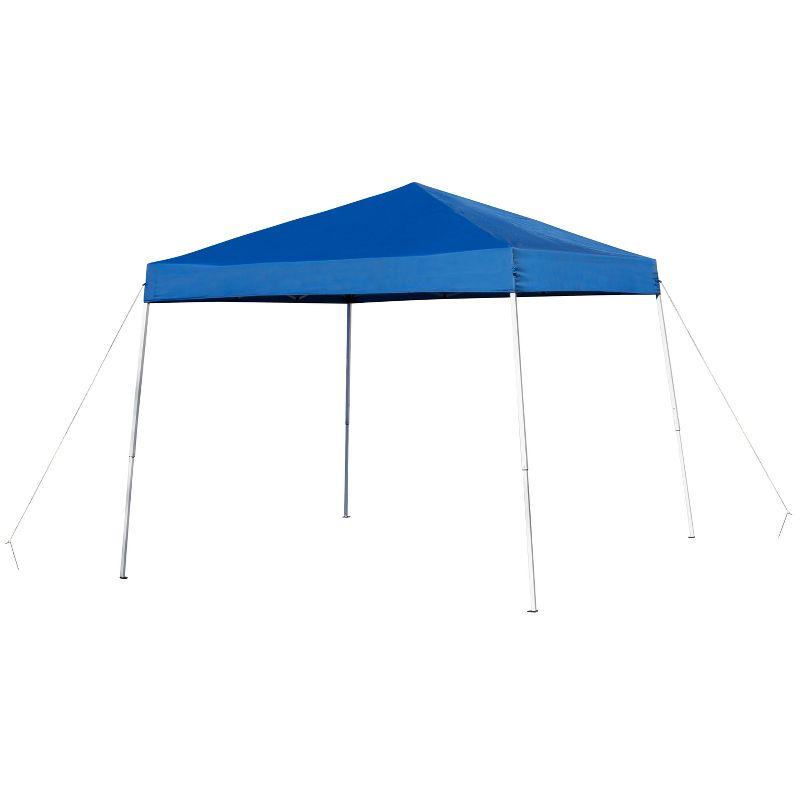 Lennon 8' x 8' Pop Up Canopy, Folding Table and 4 Folding Chairs Bundle