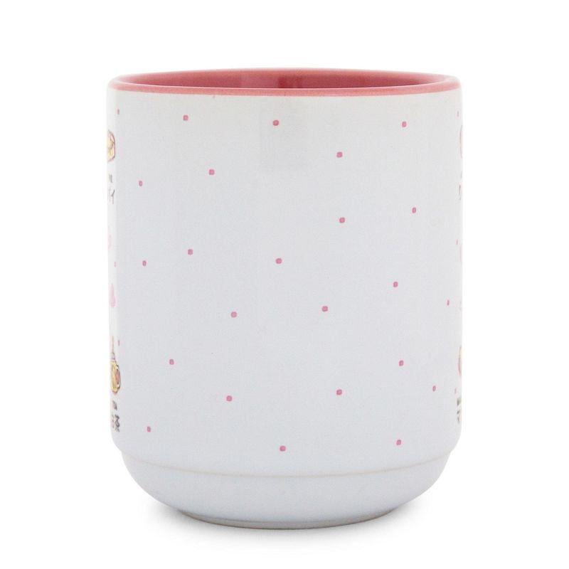 Silver Buffalo Sanrio Hello Kitty Apple Icons Ceramic Tea Cup | Holds 9 Ounces
