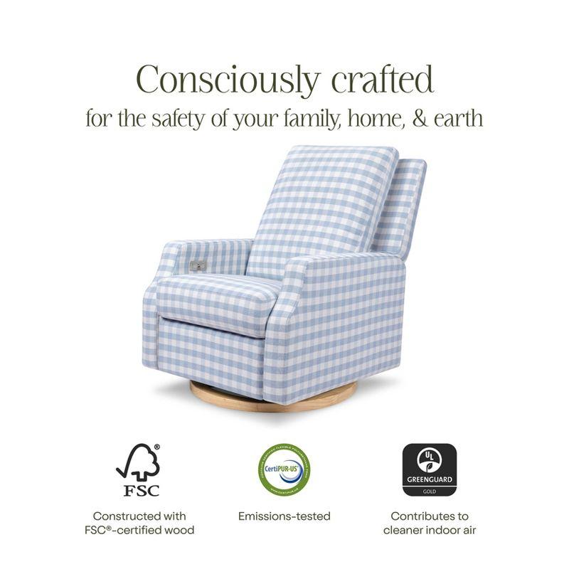 Crewe Electronic Recliner and Swivel Glider in Eco-Performance Fabric