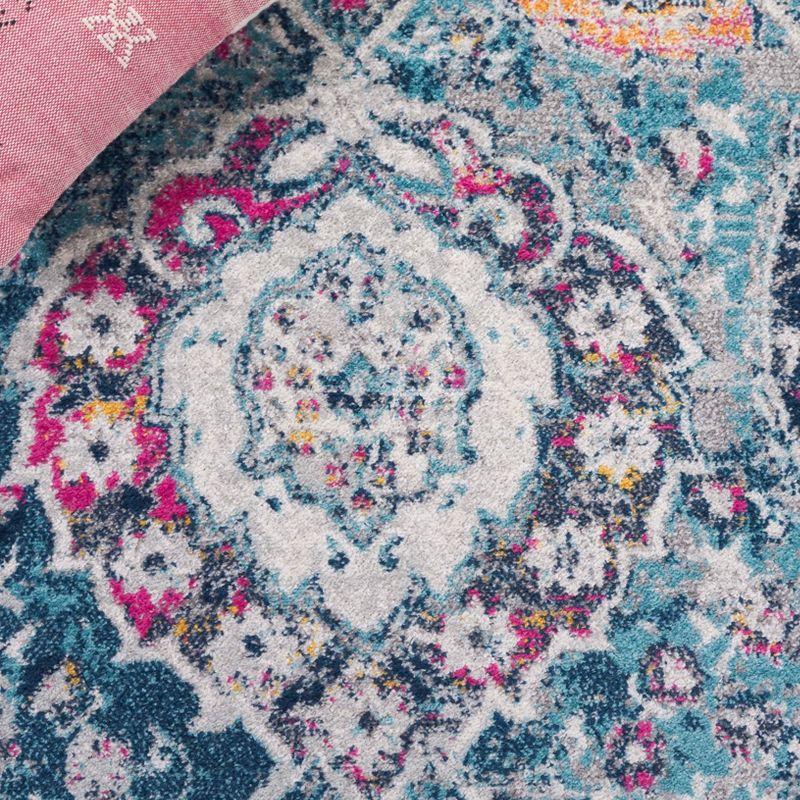 Madison MAD600 Power Loomed Indoor Area Rug - Blue/Grey - 5'3"x7'6" - Safavieh