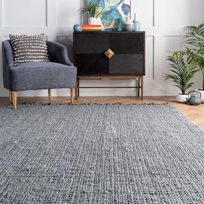 Nuloom Daniela Farmhouse Chunky Jute Indoor Area Rug