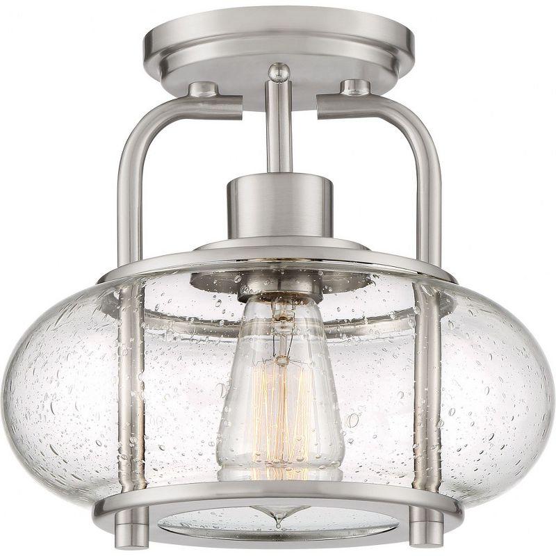 Quoizel Lighting Trilogy 1 - Light Semi-Flush Mount in  Brushed Nickel