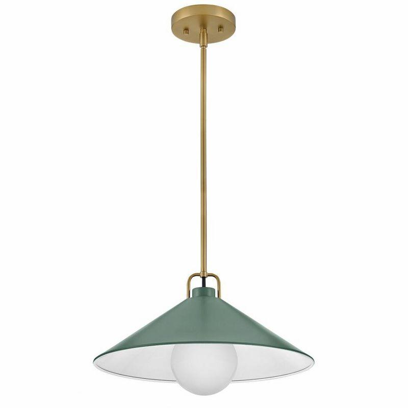 Zoë Single Light Metal Steel Dimmable Pendant