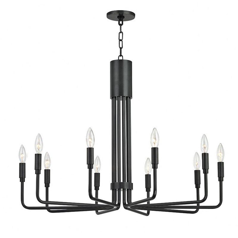 Mitzi Brigitte Old Bronze 10-Light Candelabra Chandelier