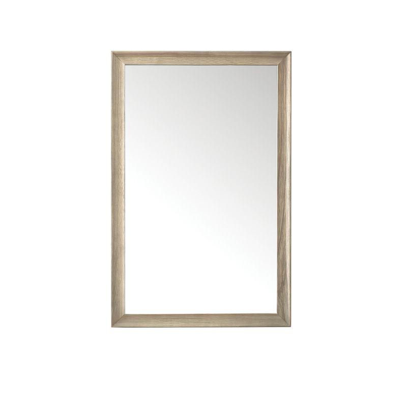 Glenbrooke Solid Wood Flat Wall Mirror
